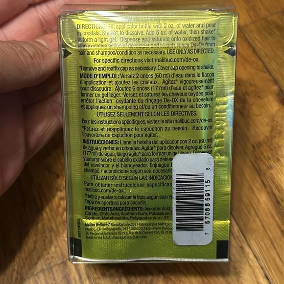 Malibu Professional De-Ox packets (12) - Picture 2 of 3